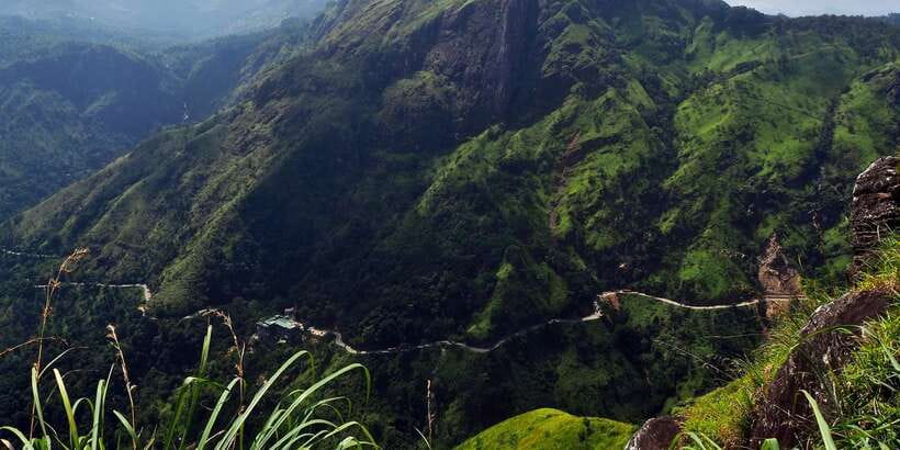 Zip Lining in Ella - The ride lasts less than a minute
